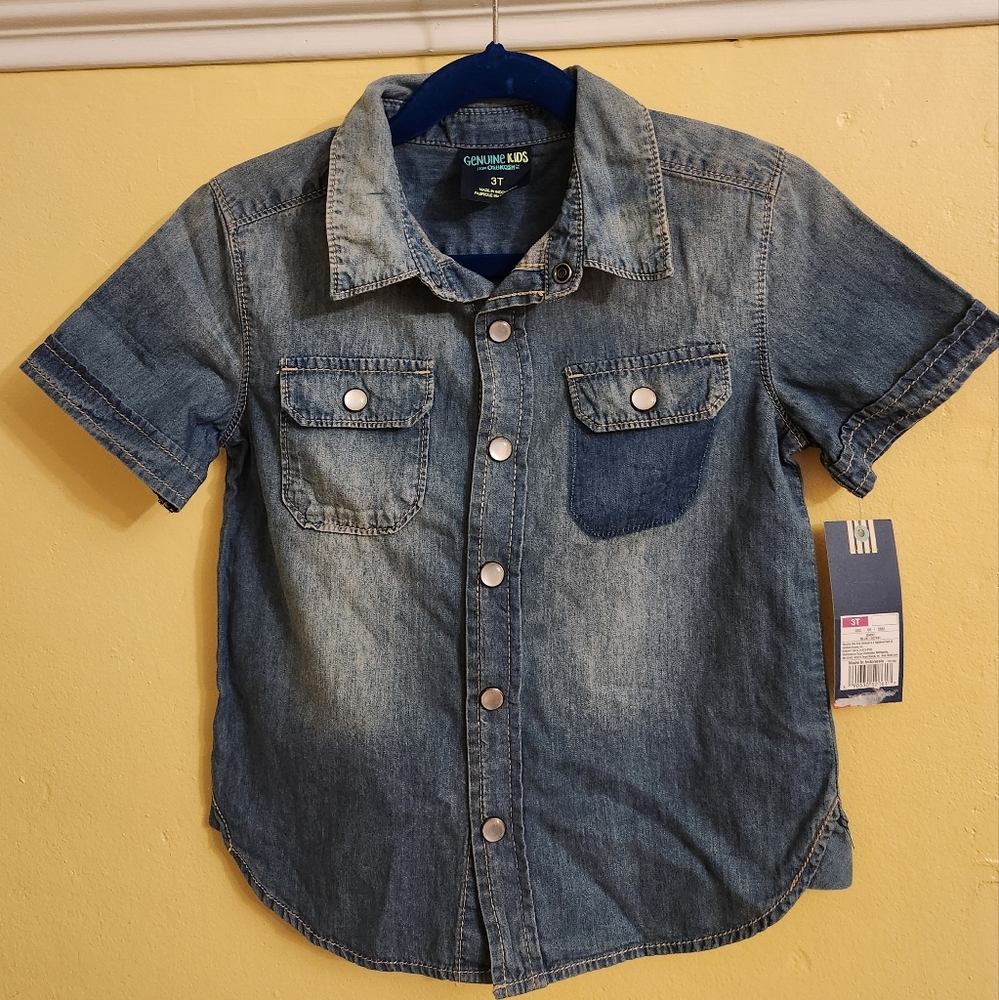 Toddler jean shirt size 3t NWT